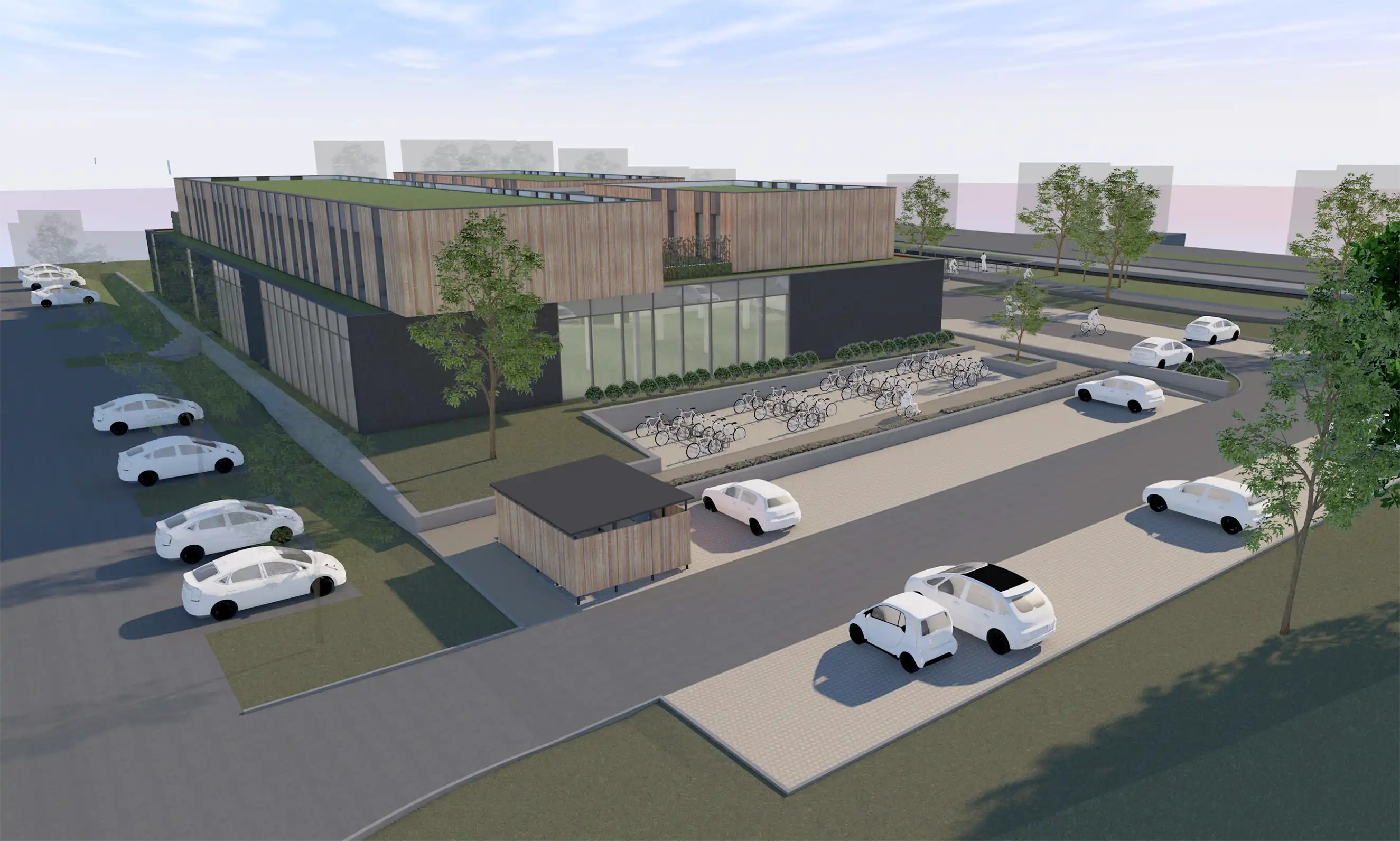 Geb&auml;ude am Gallberg 21 - Nordostansicht