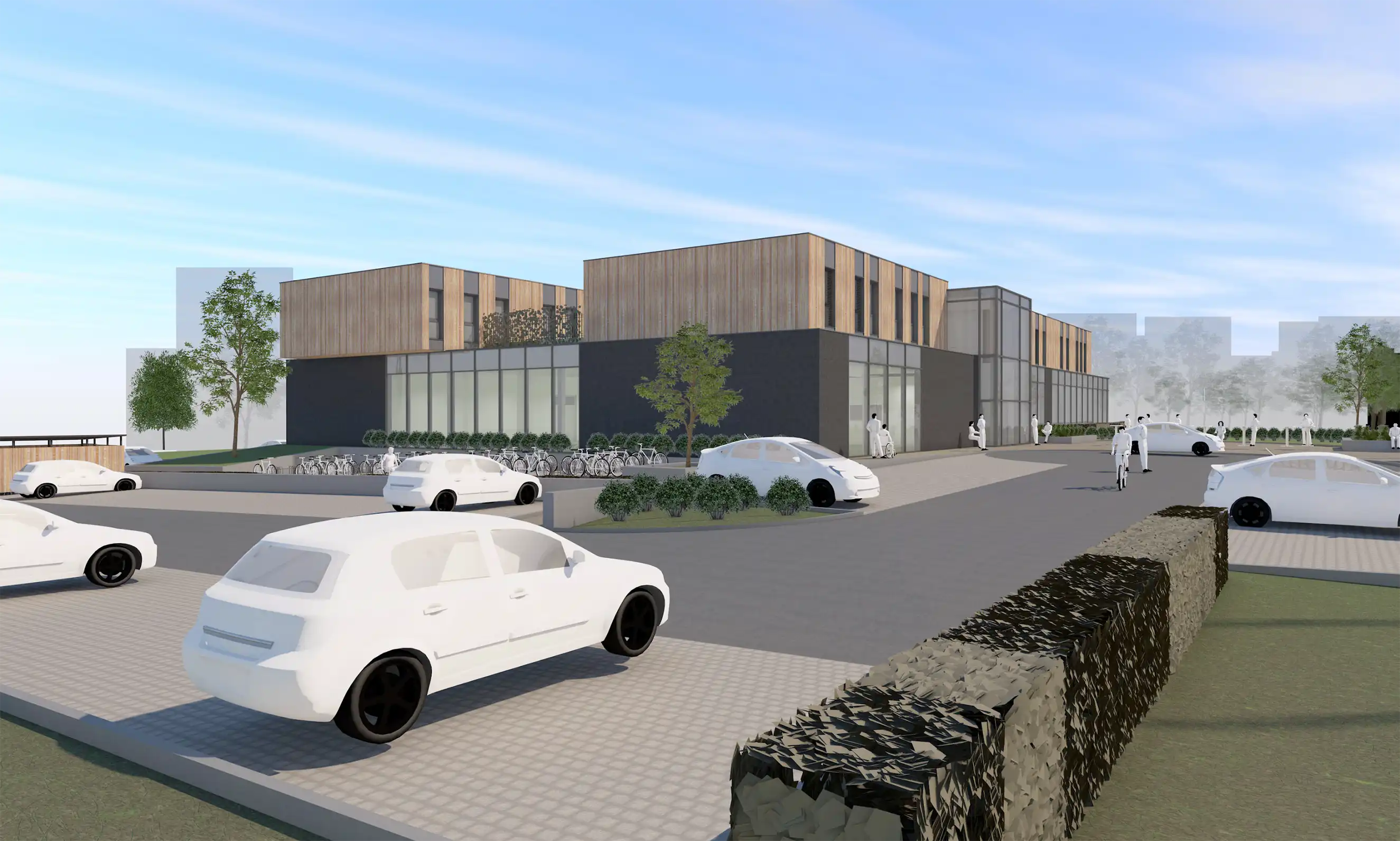 Geb&auml;ude am Gallberg 21 - Nordwestansicht