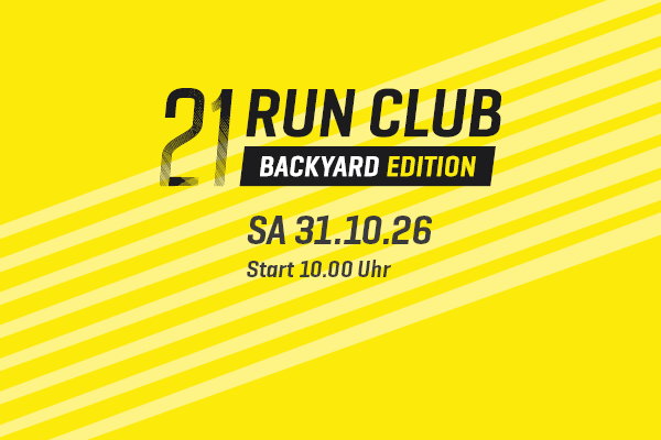 21 RUN CLUB – BACKYARD EDITION